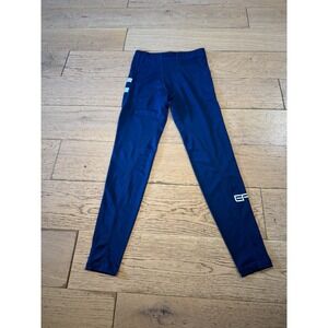 Ever Forward EF Blue Training Running Athletic Leggings Tights Womens‎